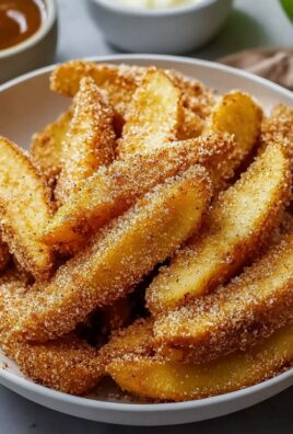 Air Fryer Apfel-Fries: Knuspriger Snack – Schnell & Einfach