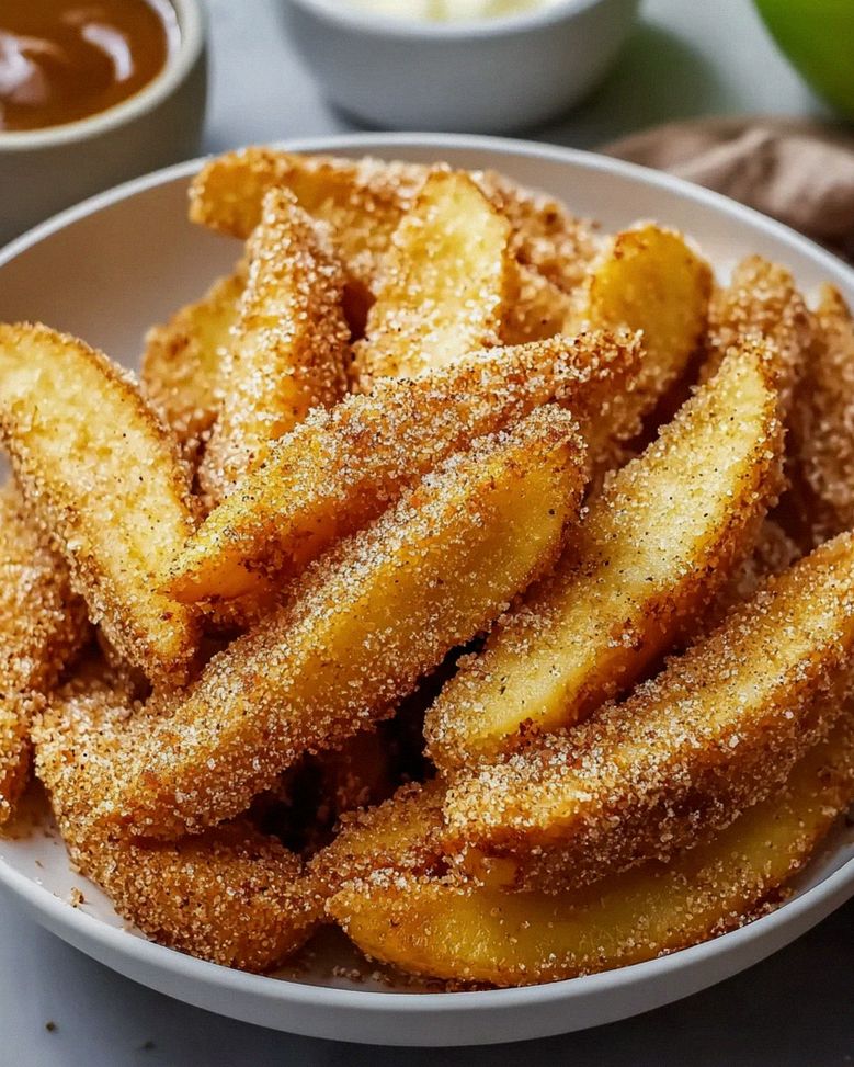 Air Fryer Apfel-Fries: Knuspriger Snack – Schnell & Einfach