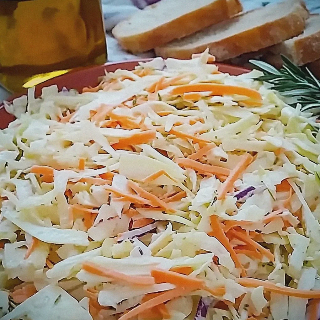 Amerikanischer Krautsalat für Grillabende einfach zubereiten