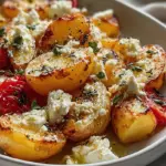 Baked Feta Kartoffeln: Gesundes und einfaches Ofengericht