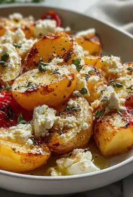 Baked Feta Kartoffeln: Gesundes und einfaches Ofengericht
