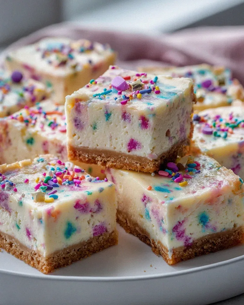 Best Funfetti Birthday Cheesecake Bars – A Party Hit!