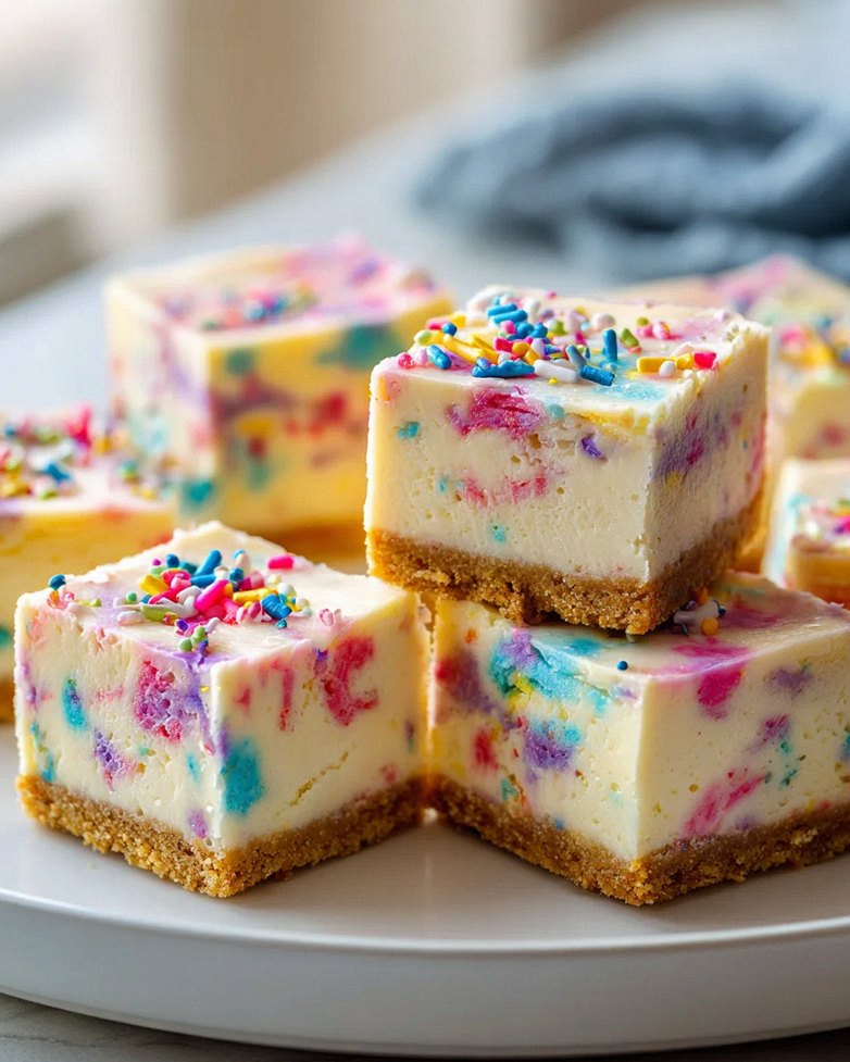 Best Funfetti Birthday Cheesecake Bars – A Party Hit! – Schritt 2