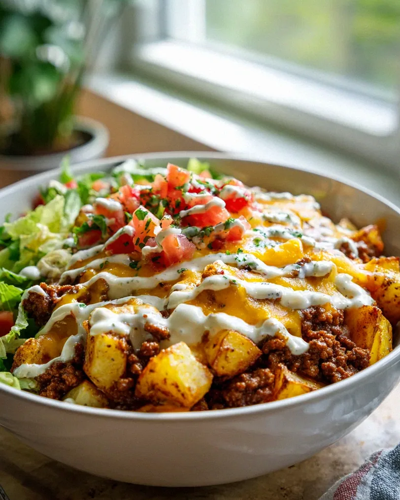 Big Mac Bowl: Cremige Kartoffeln, Hackfleisch & Käse genießen! – Schritt 2