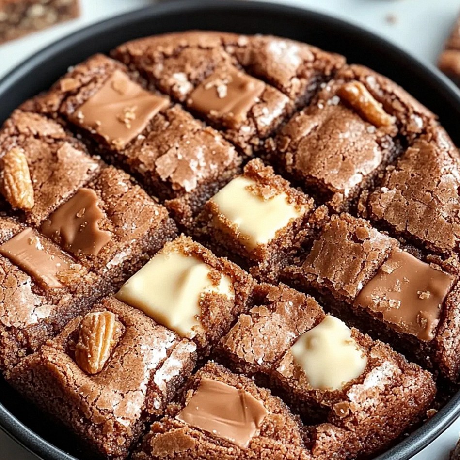 Biscoff Blondies für den ultimativen Genuss