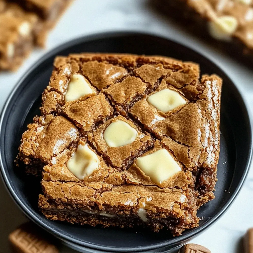 Biscoff Blondies für den ultimativen Genuss – Schritt 2