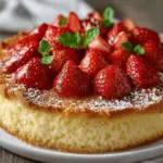 Biskuitboden für Erdbeerkuchen