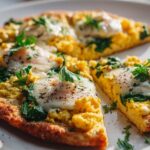 Blumenkohlboden Frühstückspizza – Gesund & Lecker Start