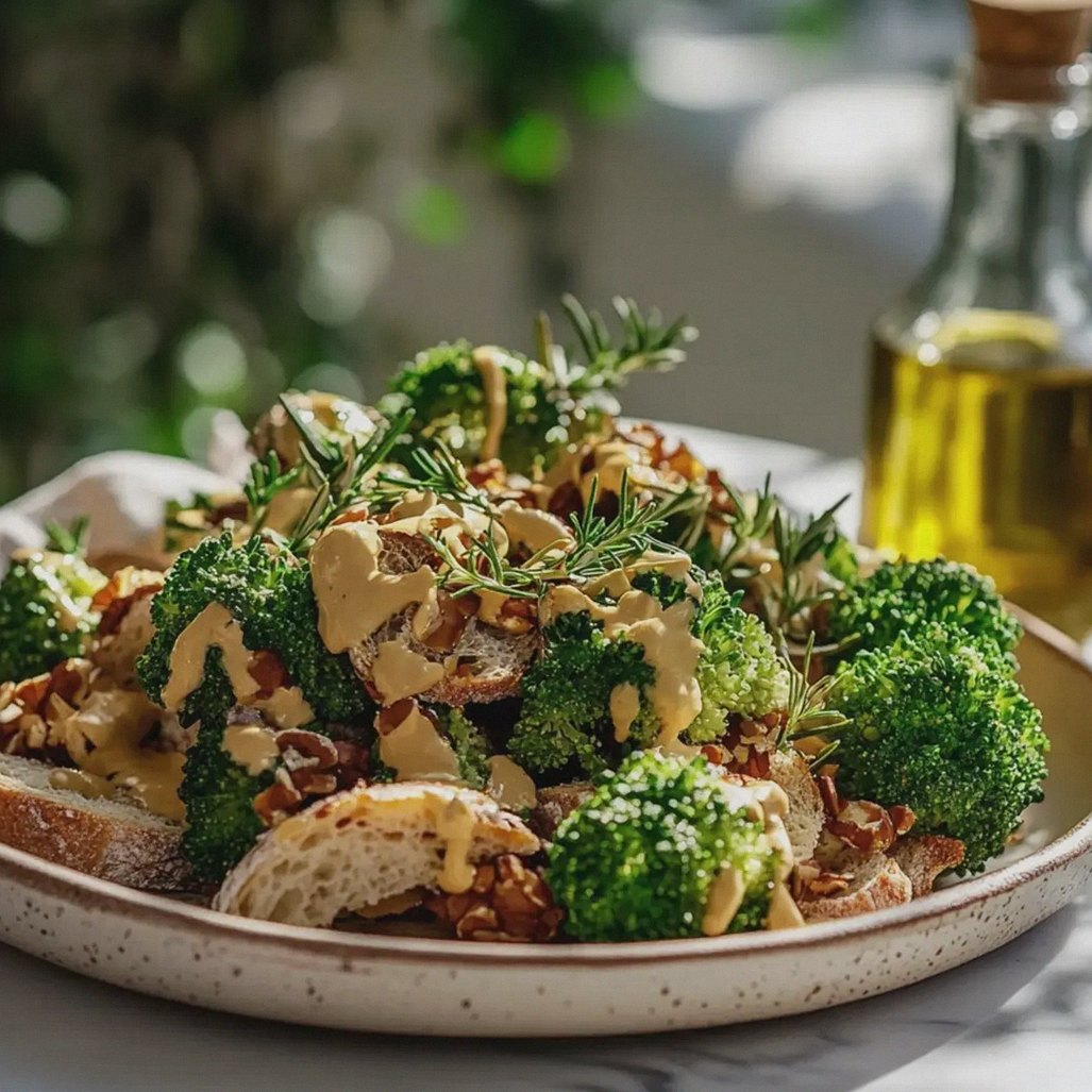 Brokkoli Salat mit knusprigem Rindfleisch für frische Genussmomente – Schritt 1