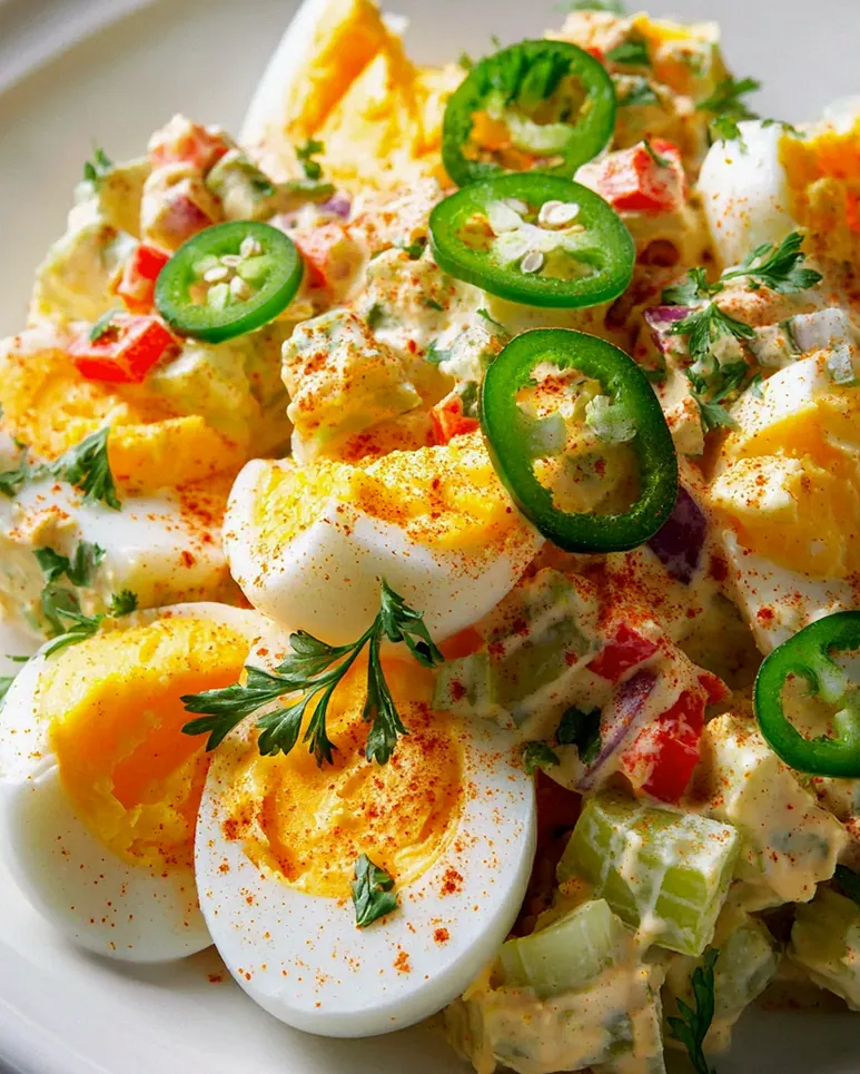 Cajun Eiersalat Rezept: Würzig, Frisch & Unwiderstehlich! – Schritt 1
