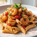 Cremige Jamaikanische Garnelen Pasta – Lecker & Einfach
