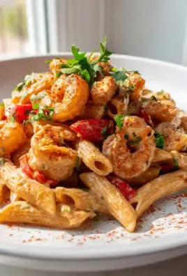 Cremige Jamaikanische Garnelen Pasta – Lecker & Einfach