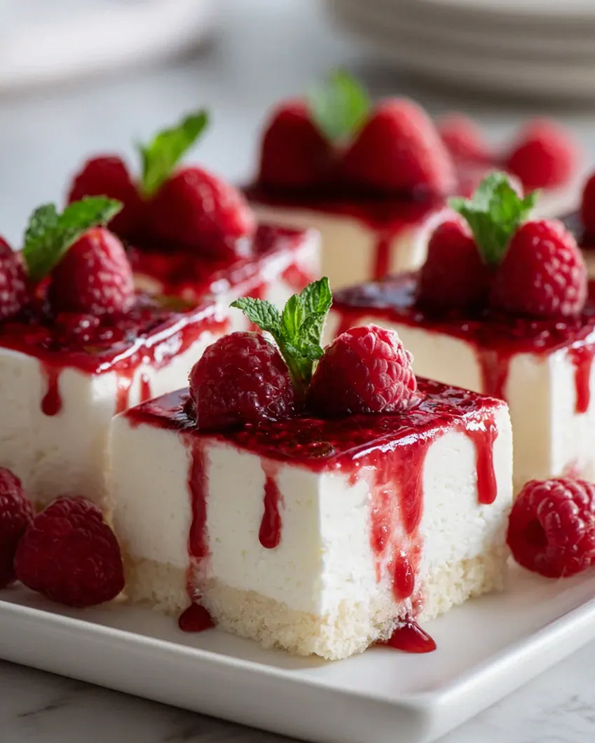 Cremiger No-Bake Himbeer Cheesecake: Einfach & schnell!