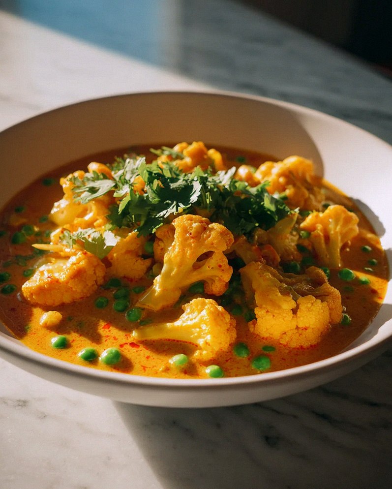 Cremiges Blumenkohl Curry mit Kokosmilch – Einfach & Lecker! – Schritt 2