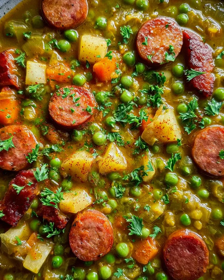 Erbseneintopf klassisch nach Omas Rezept – Schritt 2