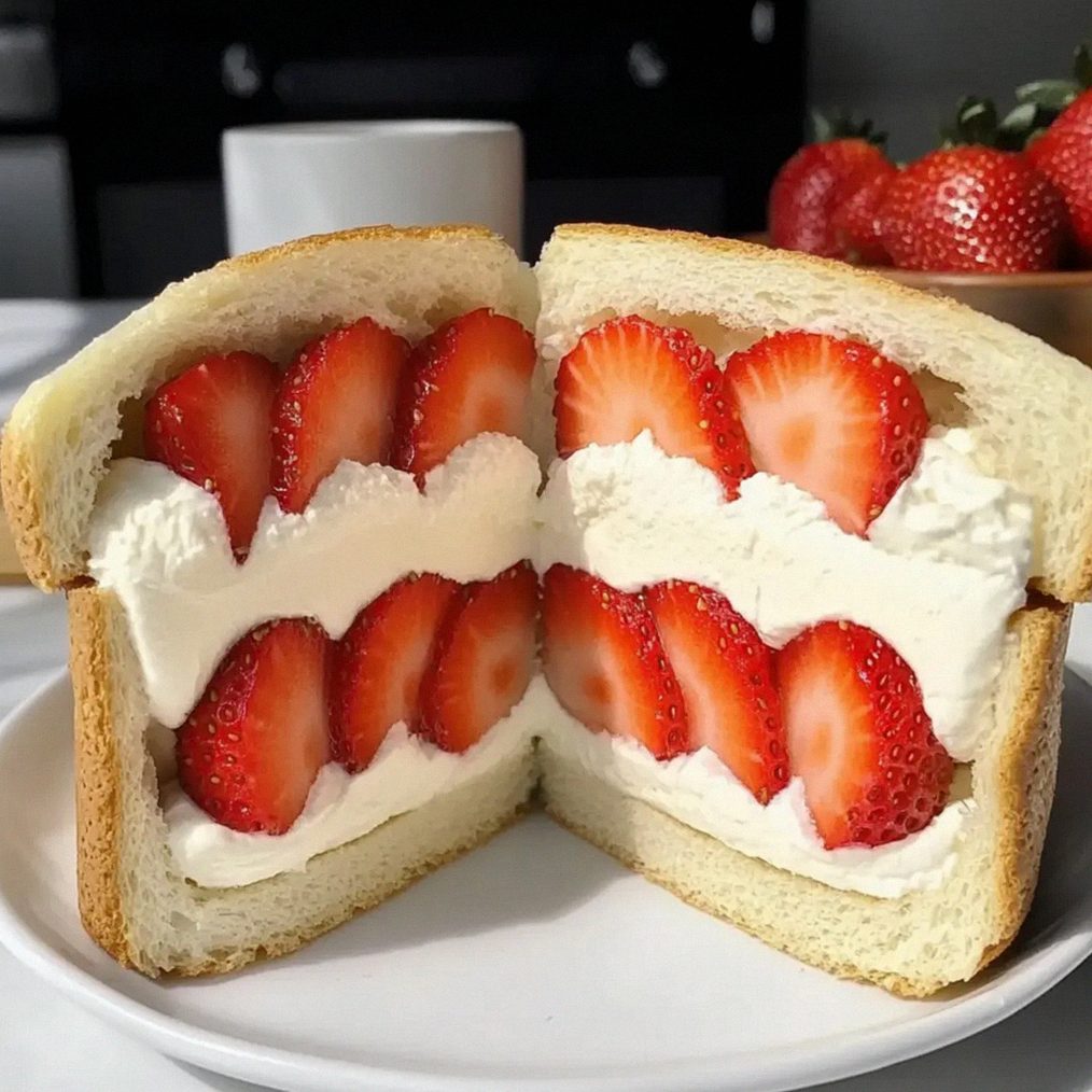 Erdbeersandwich – Süße Japanische Versuchung – Schritt 2