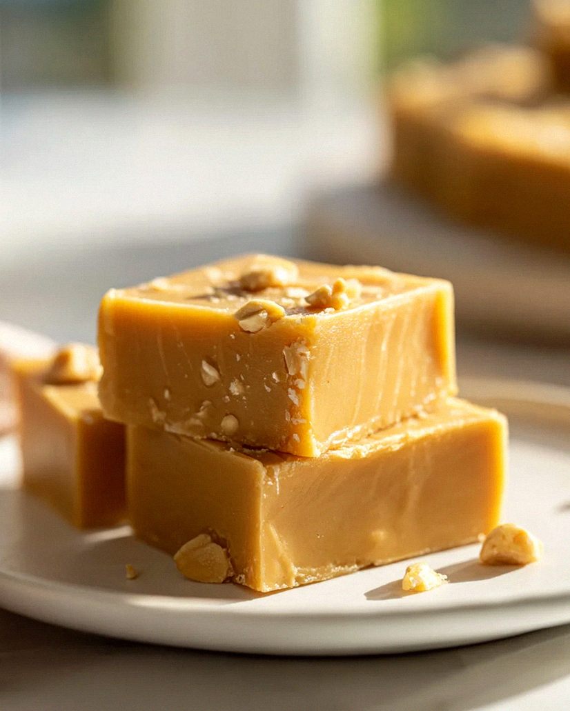 Erdnussbutter Fudge: Blitzschnell & einfach vom Herd!