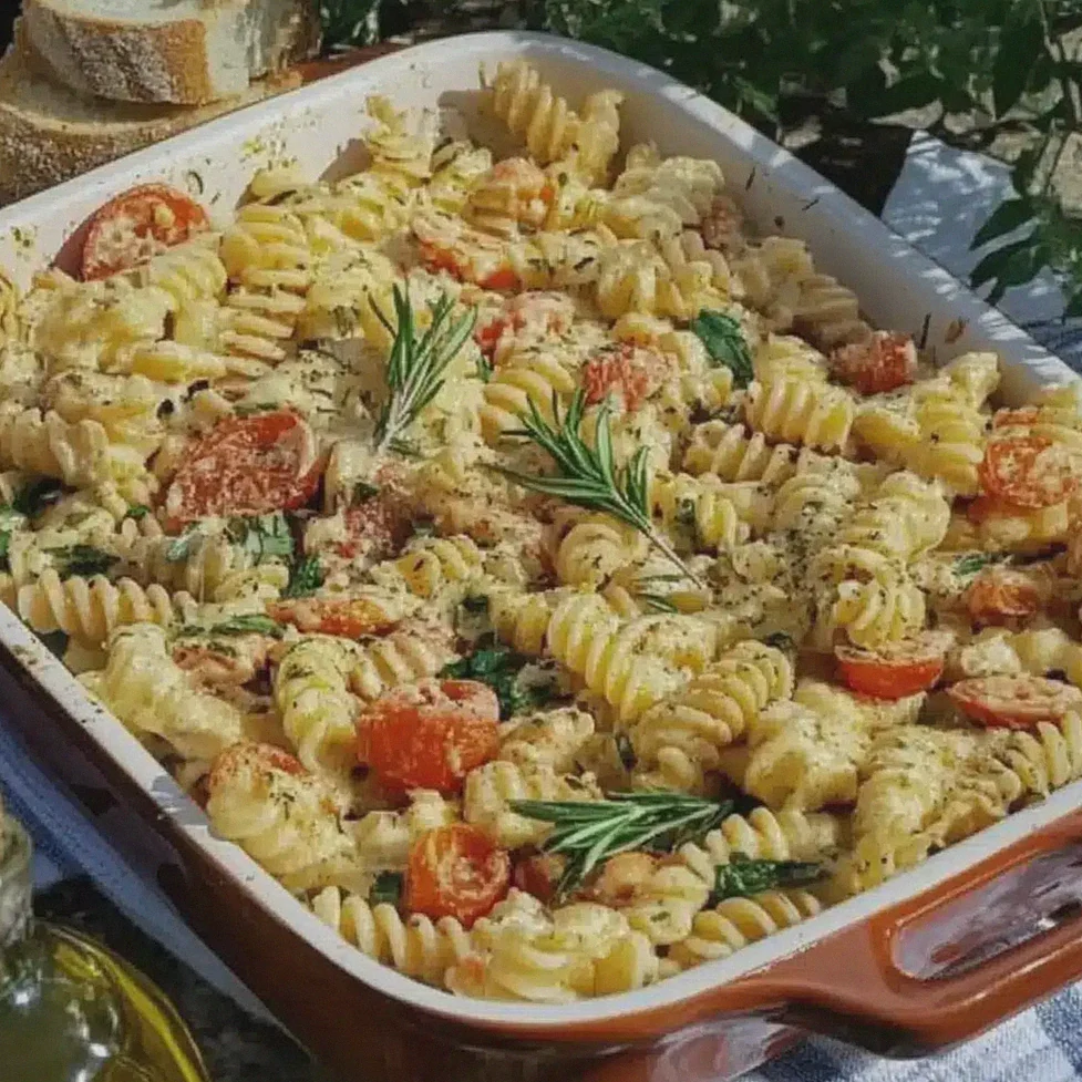 Feta Pasta aus dem Ofen mit frischem Gemüse – Schritt 1