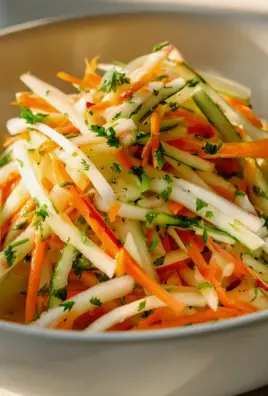 Frischer Kohlrabi-Karotten-Apfel-Salat: Schnell, Frisch & Vitaminreich