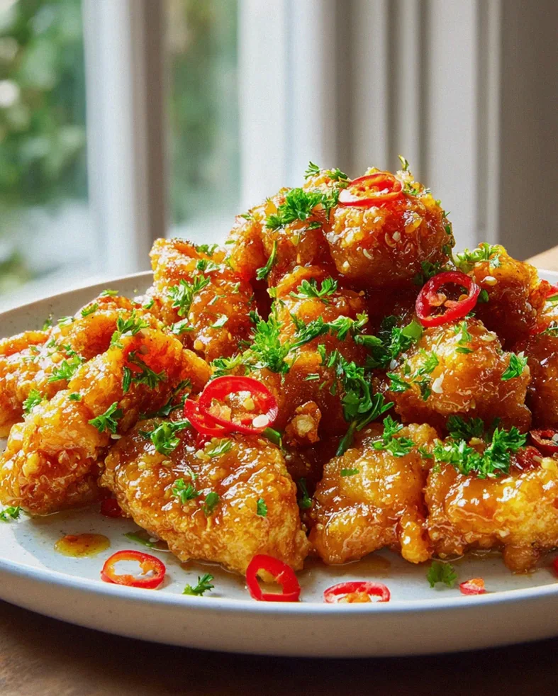 Gebackenes Knusper-Hähnchen mit Scharfem Honig – Rezept – Schritt 2