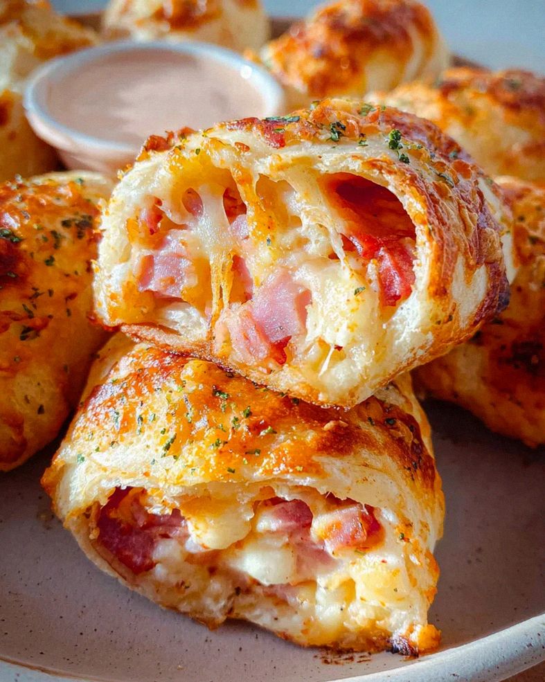Gefüllte Pizzabrötchen selber machen – Schritt 2