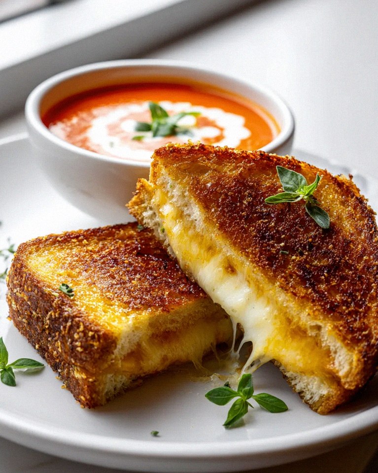Gegrillter Käse & Tomatensuppe: Perfektes Duo zum Eintauchen – Schritt 2