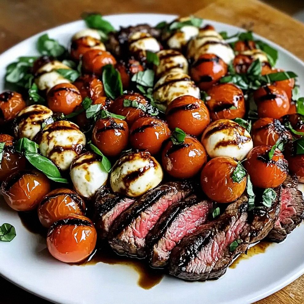 Gegrilltes Flanksteak Caprese für den perfekten Sommer – Schritt 2