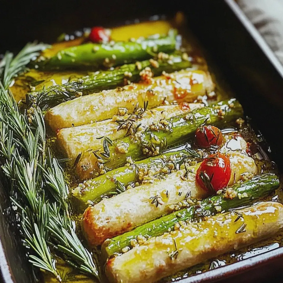 Grüner Spargel Backofen einfach zubereiten – Schritt 1