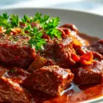 Herzhaftes Rindsgulasch Rezept: Dein Geheimnis für Butterzartheit!