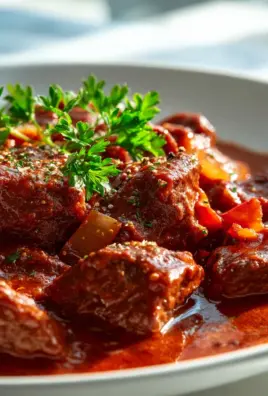 Herzhaftes Rindsgulasch Rezept: Dein Geheimnis für Butterzartheit!