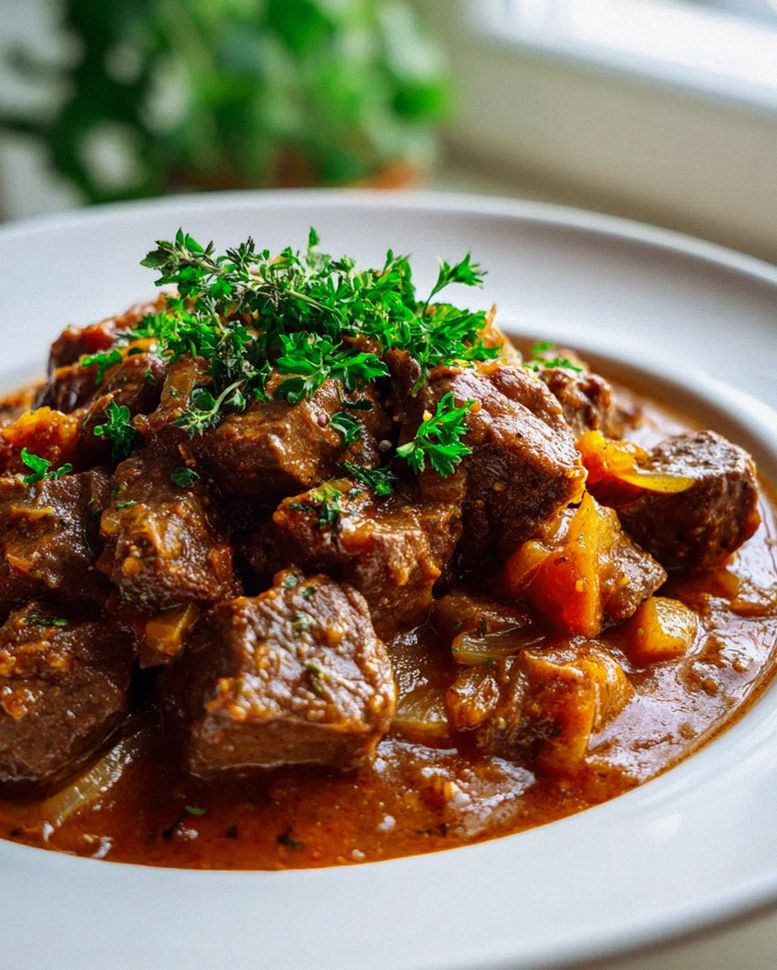 Herzhaftes Rindsgulasch Rezept: Dein Geheimnis für Butterzartheit! – Schritt 2