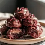 Hüttenkäse Brownie Bällchen Schnell und Einfach