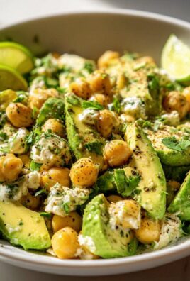 Kichererbsensalat mit Avocado & Limette: Frischer Genuss!