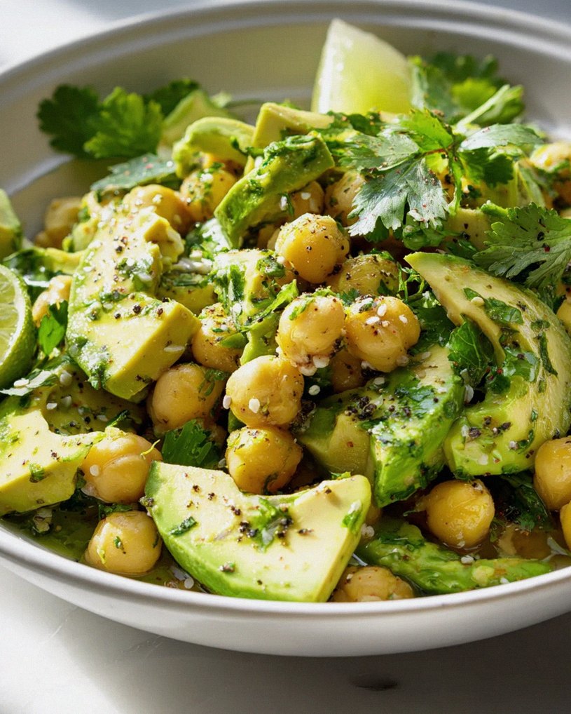 Kichererbsensalat mit Avocado & Limette: Frischer Genuss! – Schritt 2