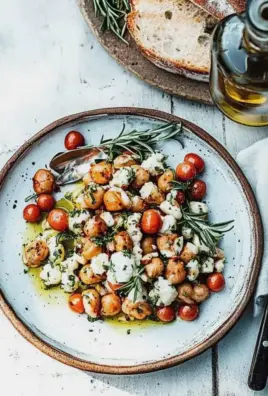Kichererbsensalat mit Feta