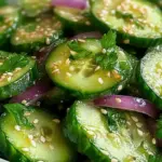Knoblauch Gurkensalat für frische Sommerabende