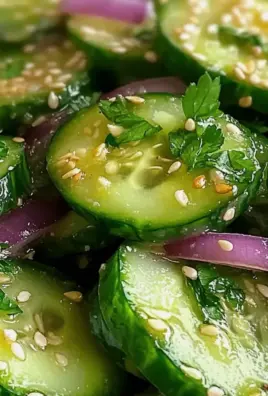 Knoblauch Gurkensalat für frische Sommerabende
