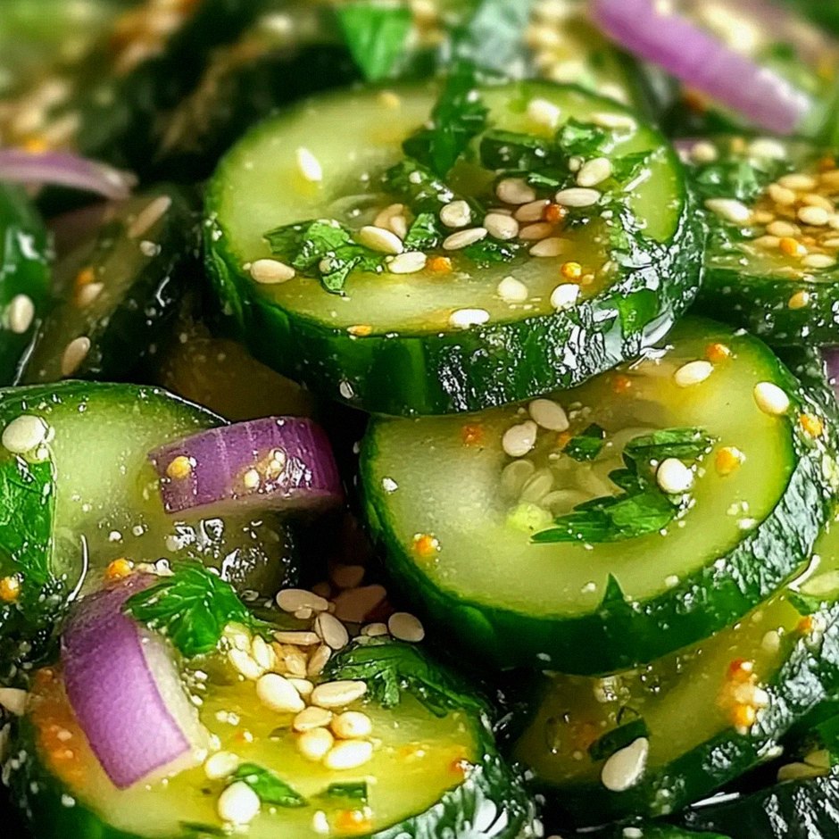 Knoblauch Gurkensalat für frische Sommerabende – Schritt 1