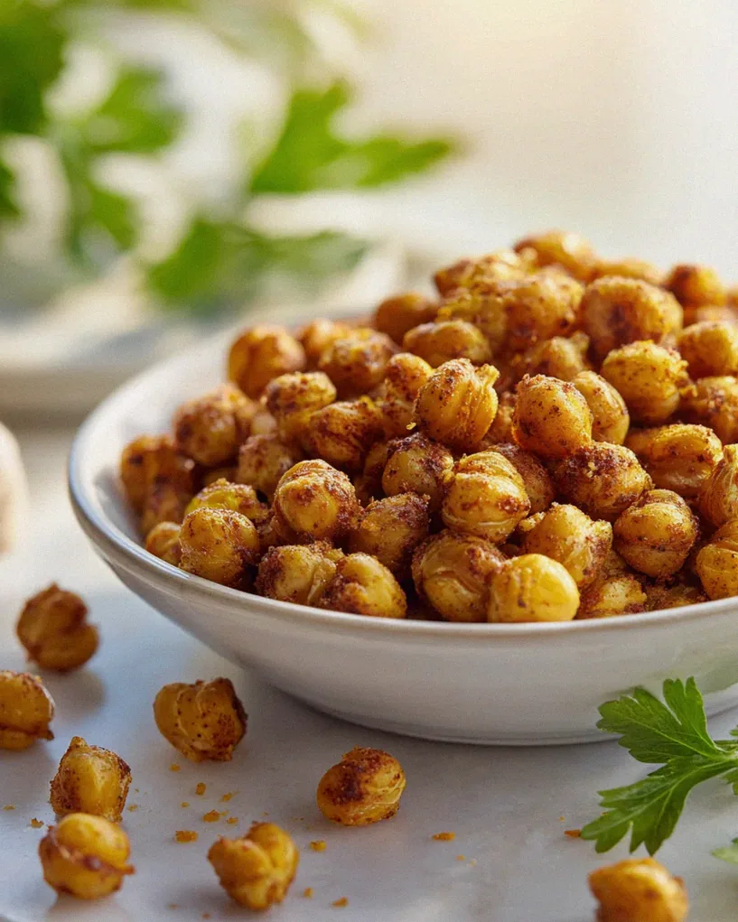 Knusprige Geröstete Kichererbsen: Schnell, Lecker & Gesund
