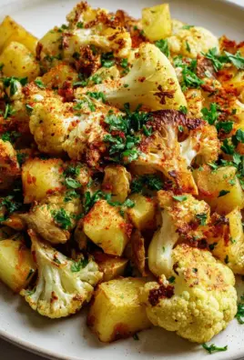 Knuspriger Blumenkohl-Kartoffel-Hash: Dein perfektes Frühstück!