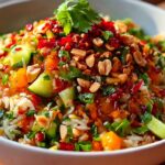 Knuspriger Erdnuss-Chili Reissalat: Das perfekte Sommer-Rezept!