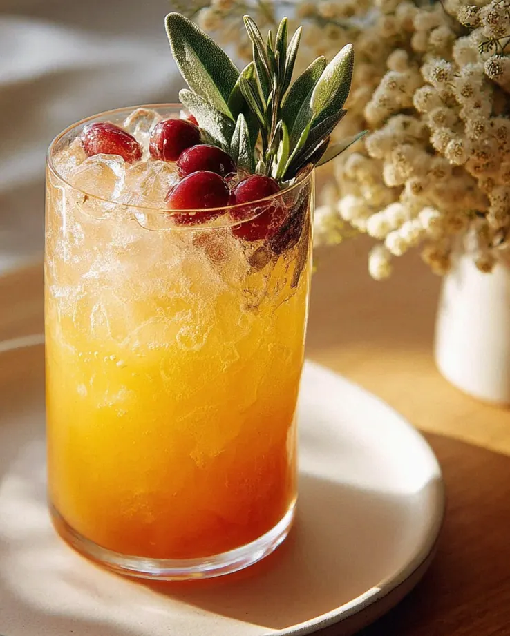 Köstlicher Thanksgiving Mocktail: Festlich & Alkoholfrei – Schritt 2