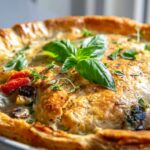 Köstlicher Veggie Pizza Pot Pie Auflauf – Schnell & lecker!