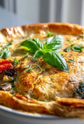 Köstlicher Veggie Pizza Pot Pie Auflauf – Schnell & lecker!