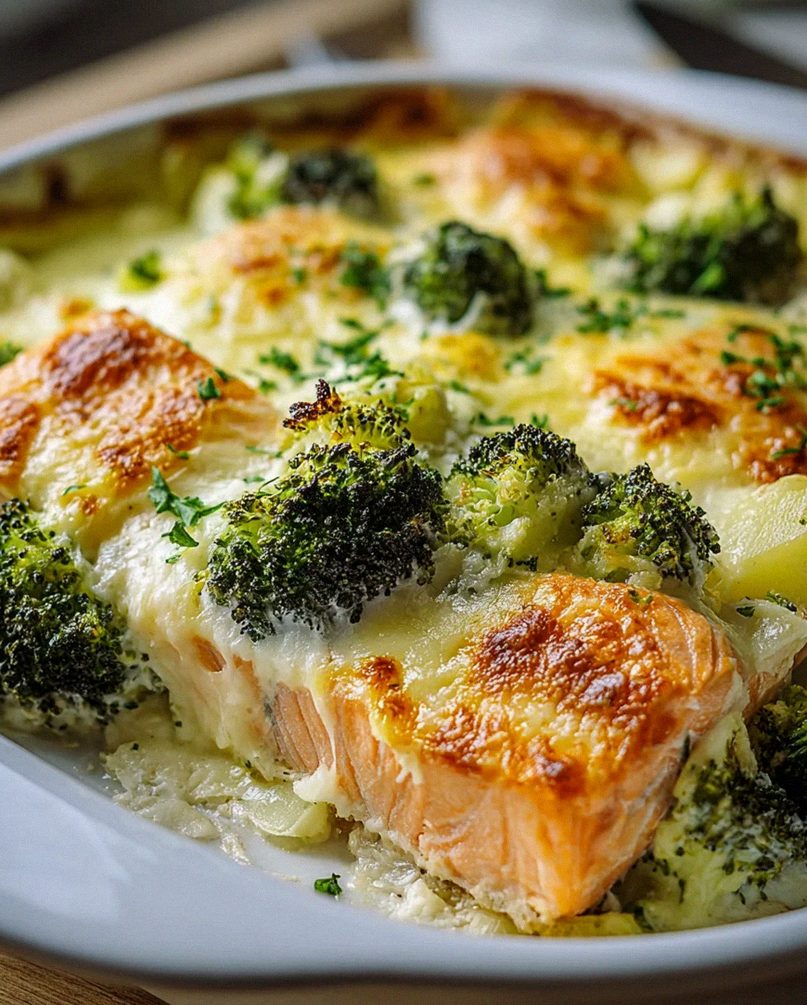 Lachs Brokkoli Gratin – Gesundes Rezept für jeden Tag! – Schritt 2