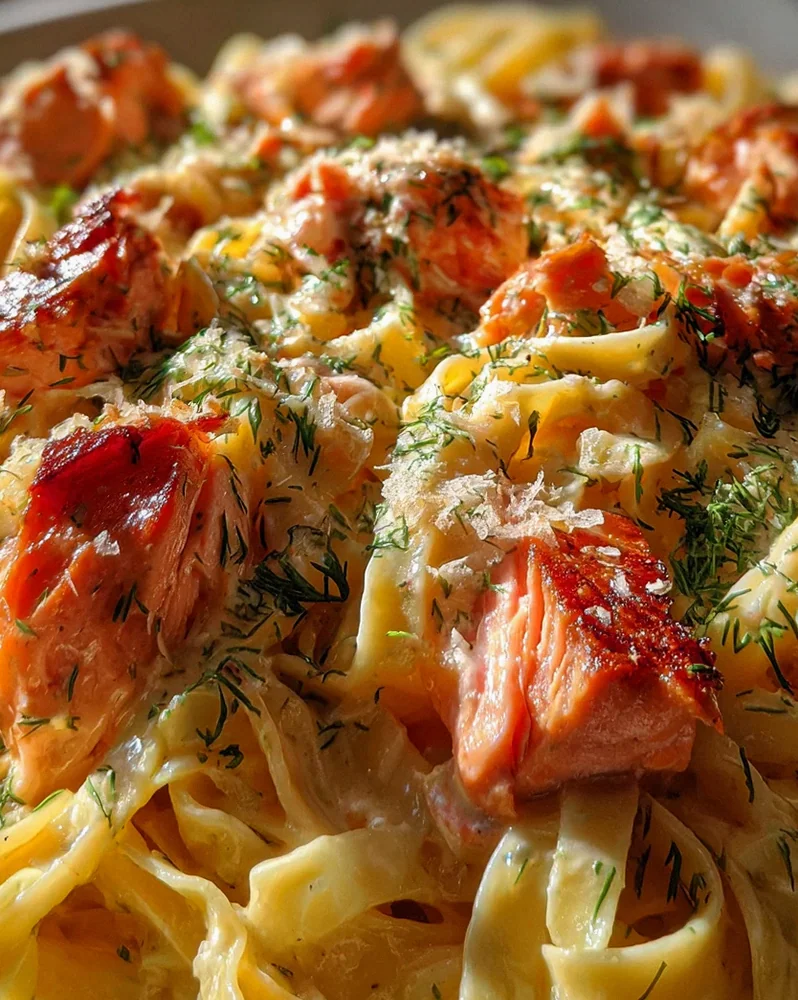 Lachs-Tagliatelle mit cremiger Zitronensoße – Schritt 1