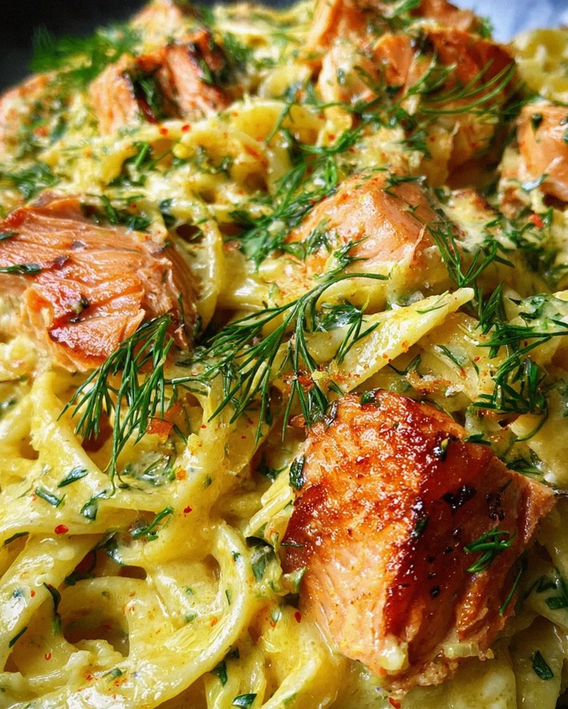 Lachs-Tagliatelle mit cremiger Zitronensoße – Schritt 2