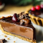 Lebkuchen Schokoladentarte für die Festtage