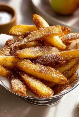 Leckere Air Fryer Apfelpommes – Gesund und Einfach Genießen!