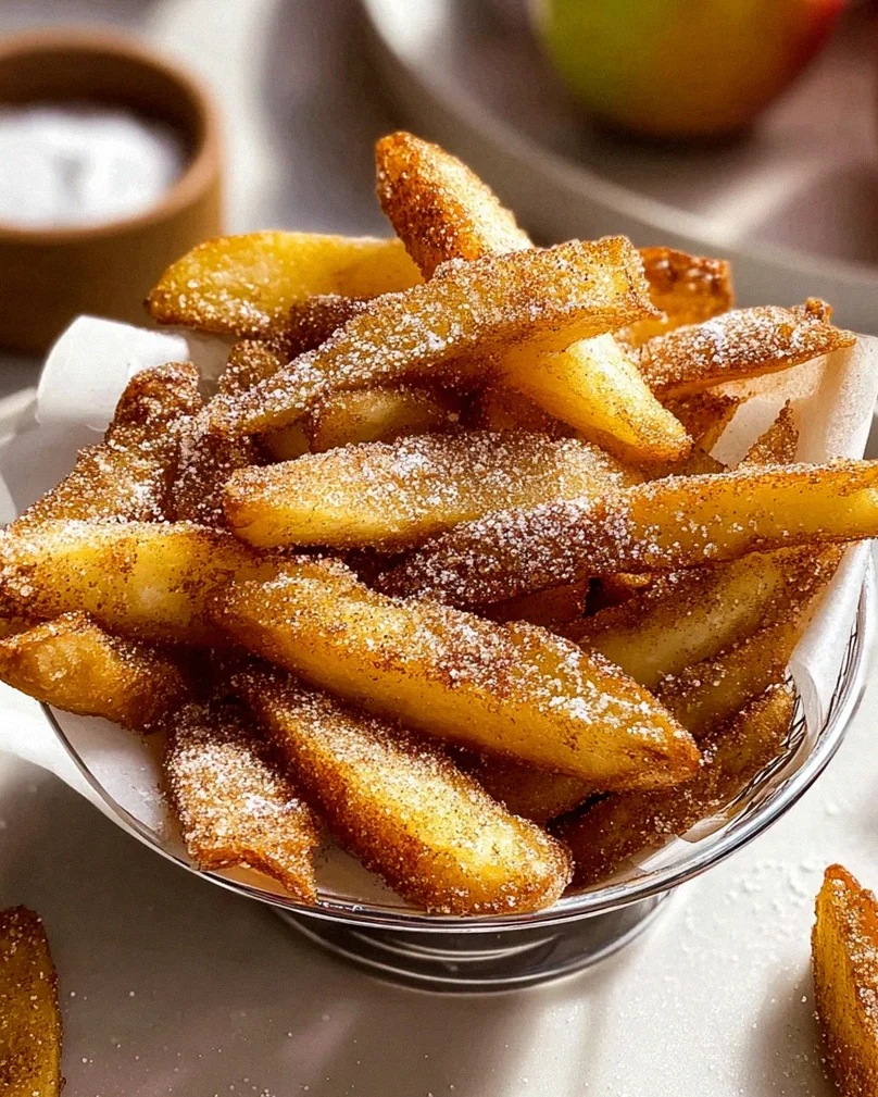 Leckere Air Fryer Apfelpommes – Gesund und Einfach Genießen!